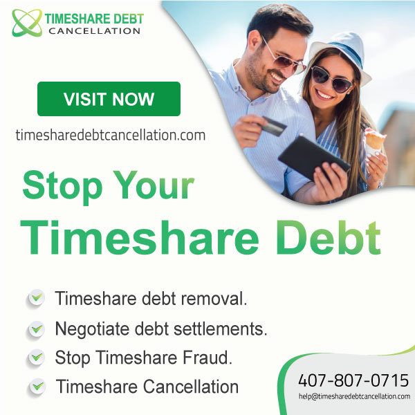 Timeshare debt Cancellation